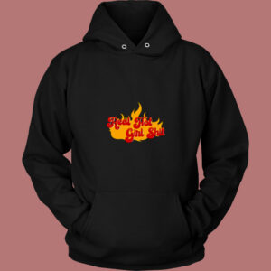 Megan Thee Stallion Real Hot Girl Flame 80s Hoodie
