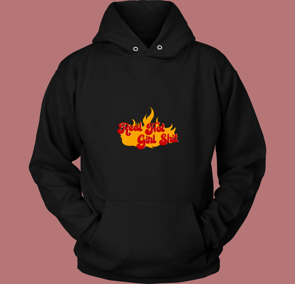 Megan Thee Stallion Real Hot Girl Flame 80s Hoodie Megan Thee Stallion Real Hot Girl Flame 80s Hoodie