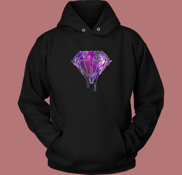 Melting Galaxy Diamond Hoodie Style