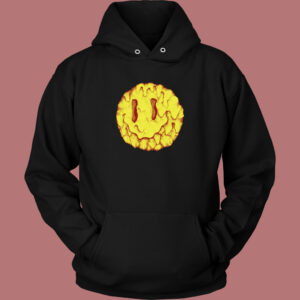 Melty Smiley Face Hoodie Style