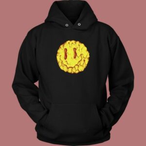 Melty Smiley Face Hoodie Style