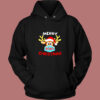 Merry Christmas 2020 Quarantine Reindeer Mask Christmas Vintage Hoodie