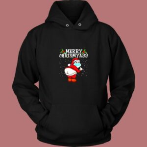 Merry Christmas 2020 Quarantine Santa Face Maskchristmas Vintage Hoodie