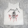 Metallica 1994 Binge & Purge White Tank Top