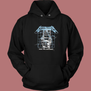 Metallica Ride The Lightning Puff Hoodie Style