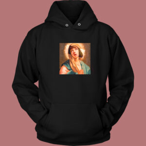 Mia Wallace Virgin Mary Hoodie Style