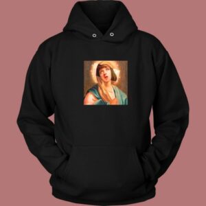 Mia Wallace Virgin Mary Hoodie Style