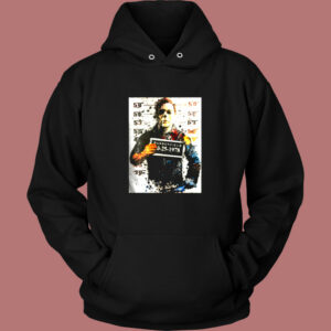 Michael Myers Halloween Mug Shot Vintage Hoodie