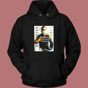 Michael Myers Halloween Mug Shot Vintage Hoodie