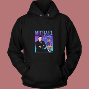Michael Scott Homage Vintage Hoodie