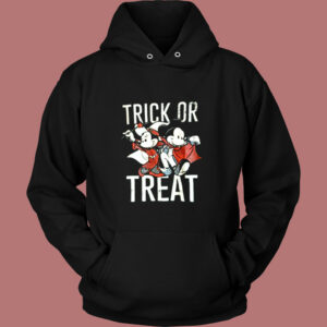 Mickey And Minnie Trick Or Treat Halloween Vintage Hoodie