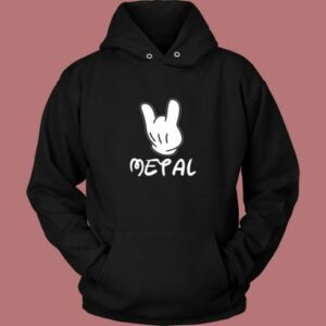 Mickey Mouse Metal Vintage Hoodie