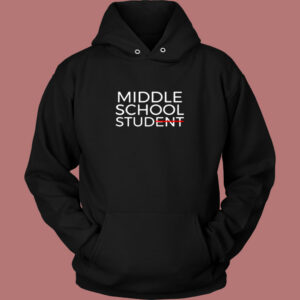 Middle School Stud Funny Middle Schooler Vintage Hoodie