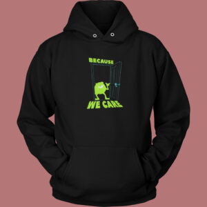Mike Cares Doorway Hoodie Style