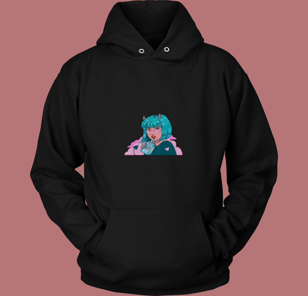 Milky Monster Girl 80s Hoodie Milky Monster Girl 80s Hoodie