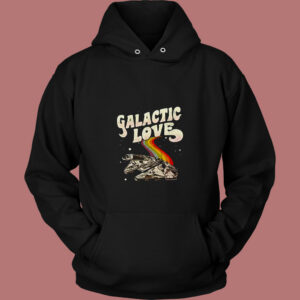 Millennium Falcon Galactic Love 80s Hoodie