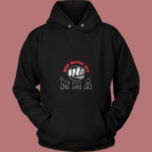 Mma Retro Punch 80s Hoodie