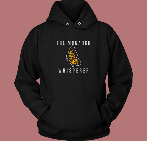 Monarch Butterfly 80s Retro Hoodie Style