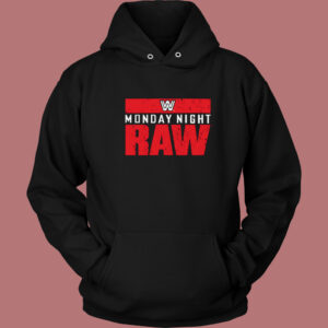 Monday Night Raw Logo Hoodie Style