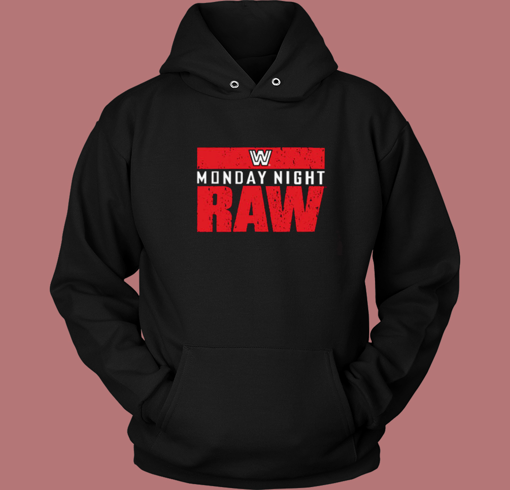Monday Night Raw Logo Hoodie Style Monday Night Raw Logo Hoodie Style