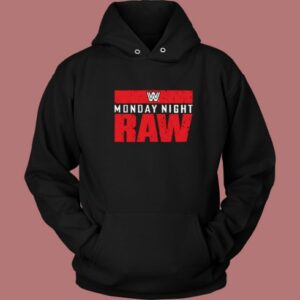 Monday Night Raw Logo Hoodie Style