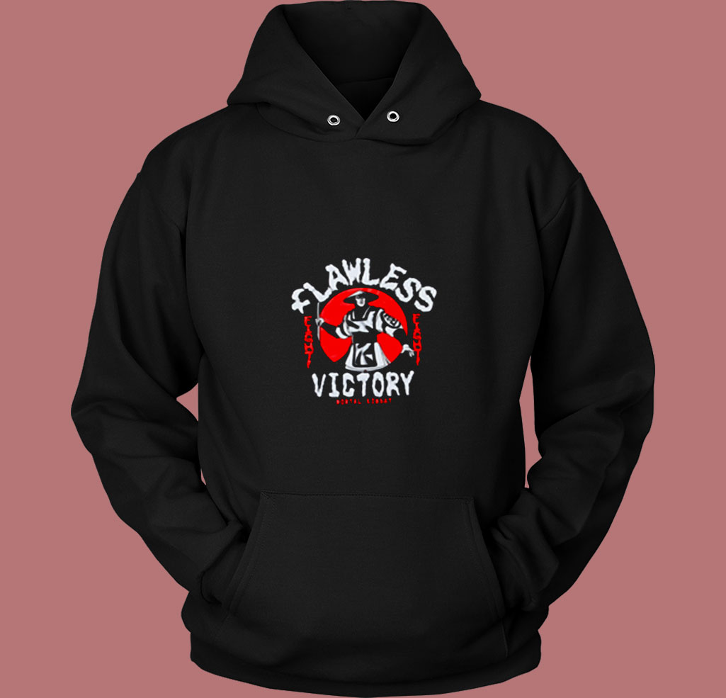 Mortal Kombat Flawless Victory 80s Hoodie Mortal Kombat Flawless Victory 80s Hoodie
