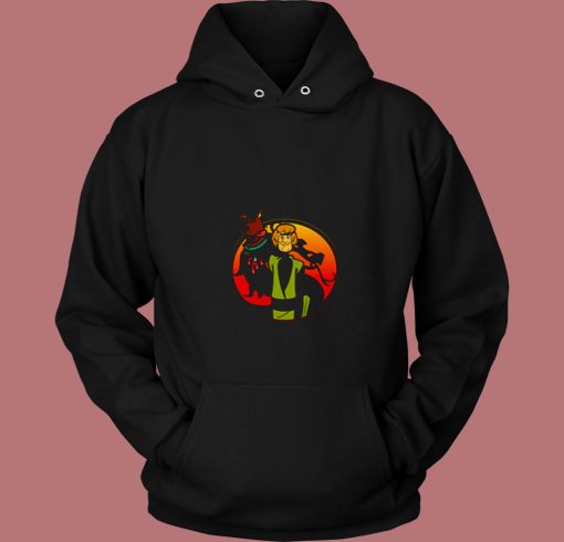 Mortal Kombat Shaggy Kill Scooby Doo 80s Hoodie Mortal Kombat Shaggy Kill Scooby Doo 80s Hoodie