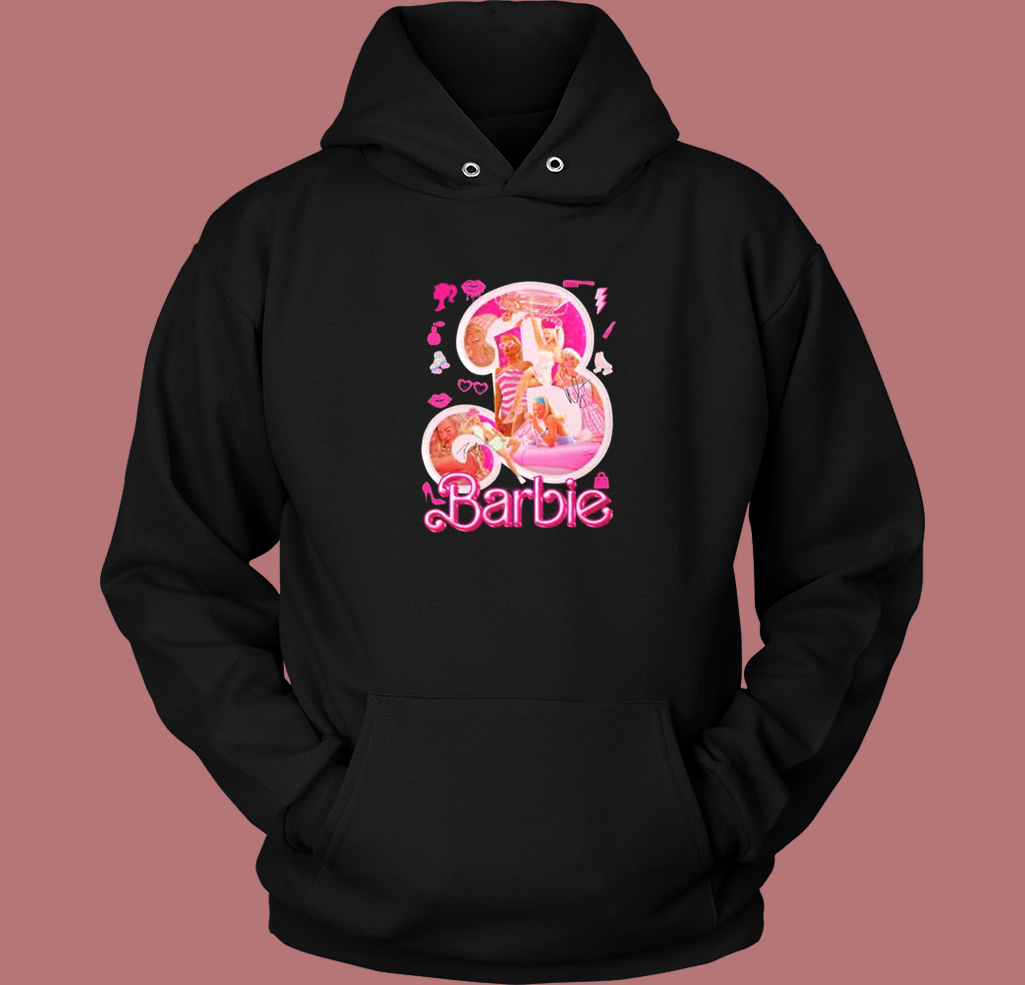 Movies Barbie Logo Hoodie Style Movies Barbie Logo Hoodie Style