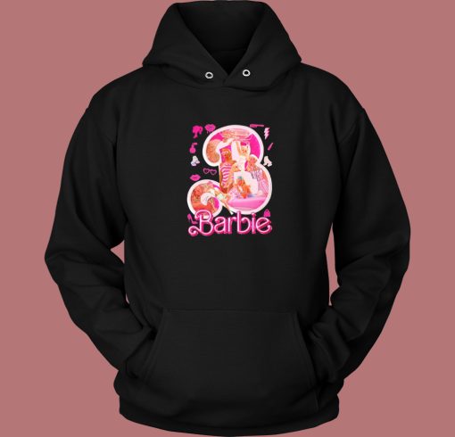 Movies Barbie Logo Hoodie Style Movies Barbie Logo Hoodie Style