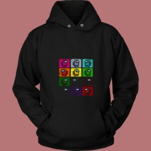 Mpostor Among Us 80s Hoodie