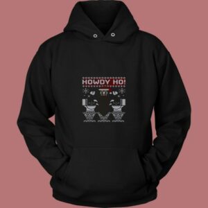 Mr Hankey The Christmas Funny Santa 80s Hoodie