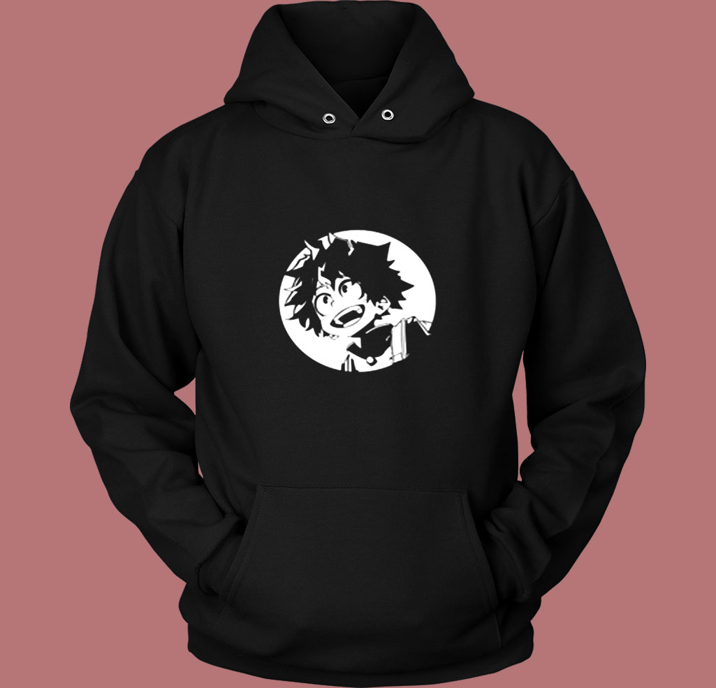 My H�ros Academia Enfants Midoriya Anime Vintage Hoodie My H�ros Academia Enfants Midoriya Anime Vintage Hoodie