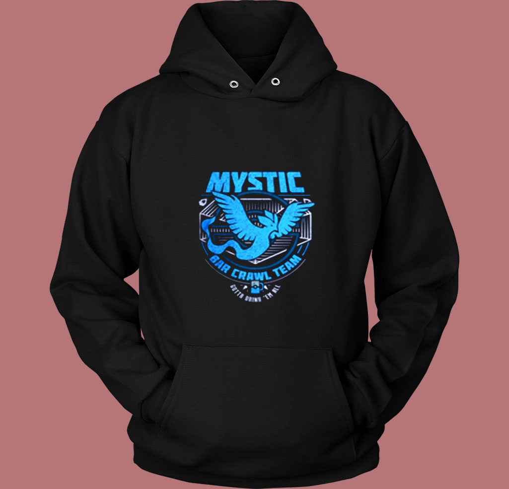 Mystic Bar Crawl Team Pokemon Vintage Hoodie Mystic Bar Crawl Team Pokemon Vintage Hoodie