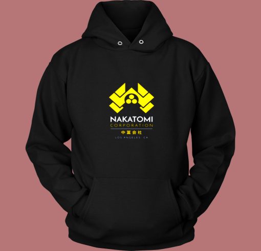 Nakatomi Towers Plaza Los Angeles Replica Vintage Hoodie Nakatomi Towers Plaza Los Angeles Replica Vintage Hoodie