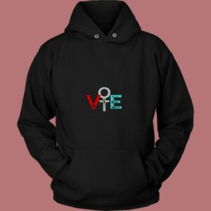 Nasty Women Vote Election 80s Hoodie
