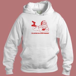 Naughty Santa Claus Is Laying Hoodie Style