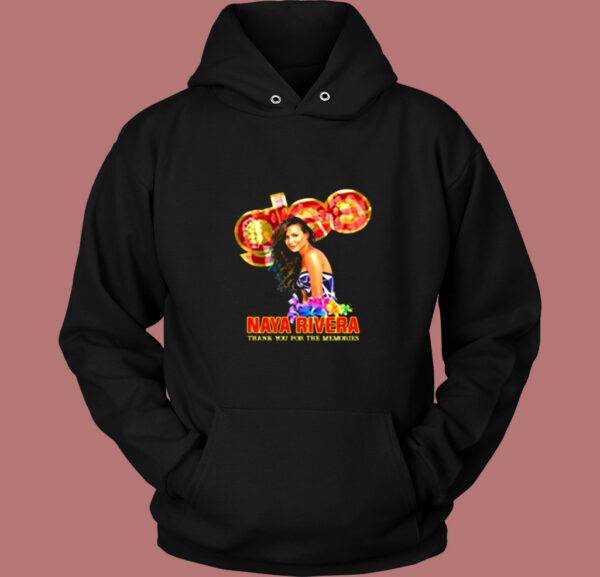 Naya Rivera Thank You For The Memories Vintage Hoodie