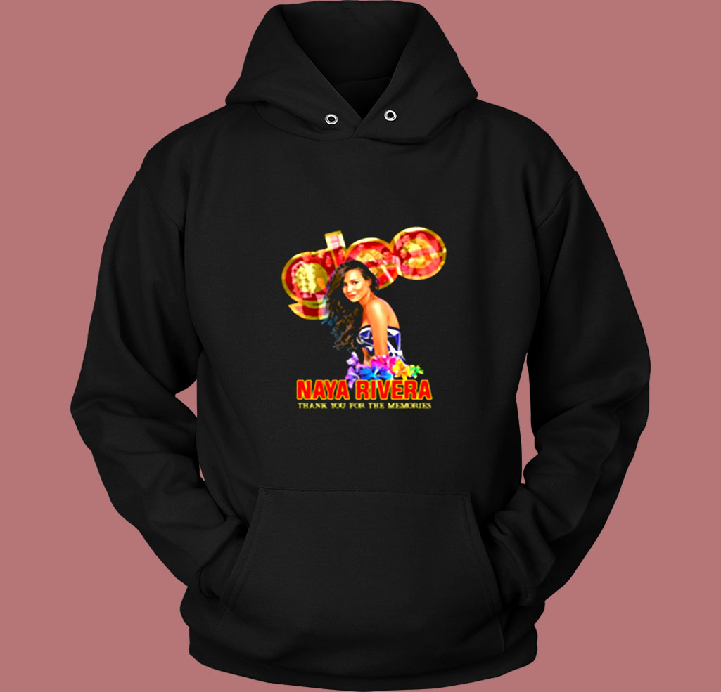 Naya Rivera Thank You For The Memories Vintage Hoodie Naya Rivera Thank You For The Memories Vintage Hoodie