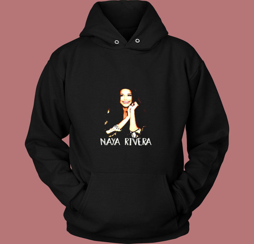 Naya Rivera Vector Art Vintage Hoodie Naya Rivera Vector Art Vintage Hoodie