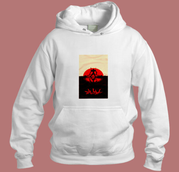 Neon Genesis Evangelion Shinj Asuka Eva Unit 01 Anime Mecha 90s Japan Japanese 80s Otaku Aesthetic Hoodie Style