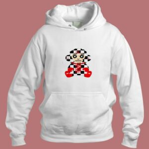 Never Broke Again 38 Baby Monkey Checkers Aesthetic Hoodie Style