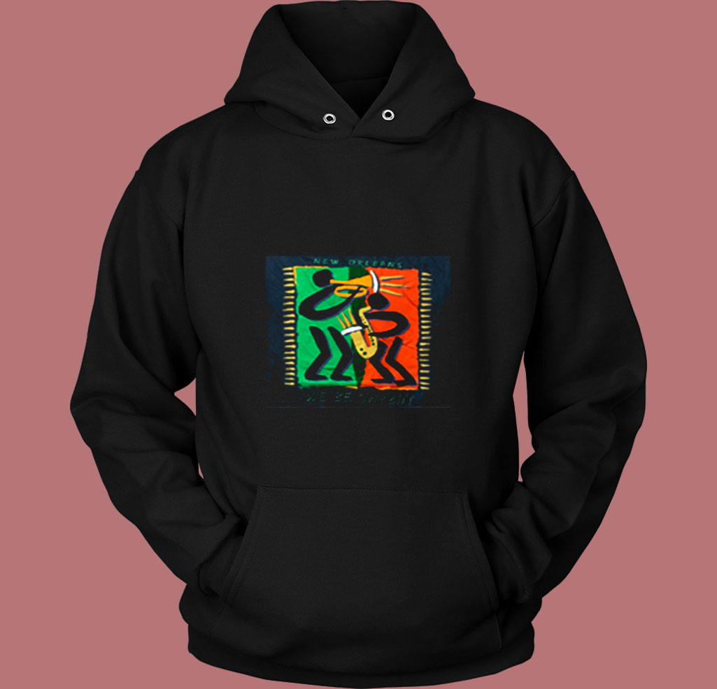 New Orleans Jazz Vintage Hoodie New Orleans Jazz Vintage Hoodie