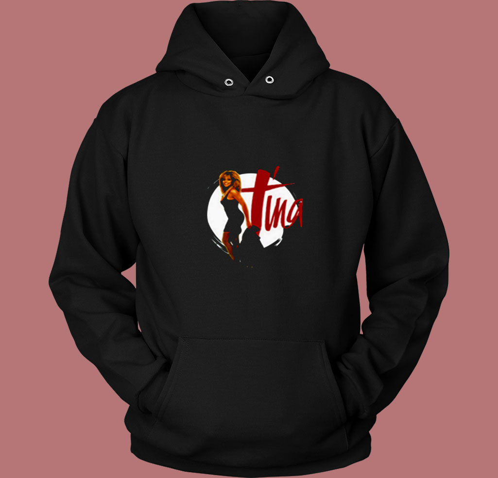 New Singer Tina Turner Vintage 80s Hoodie New Singer Tina Turner Vintage 80s Hoodie