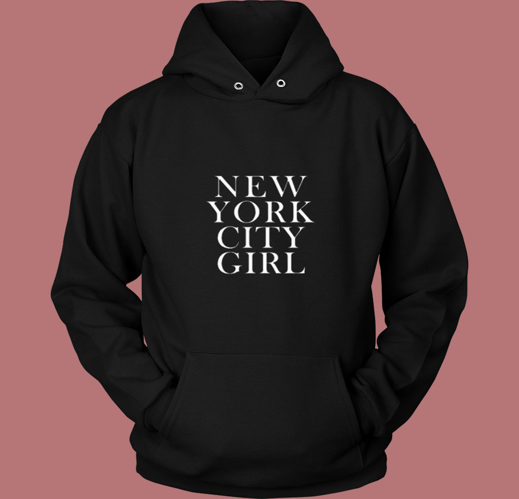 New York City Girl 80s Hoodie New York City Girl 80s Hoodie