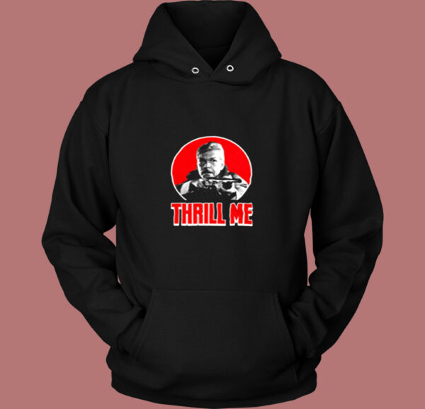 Night Of The Creeps Thrill Me Zombie Sci Fi Horror Film Alien Vintage Hoodie