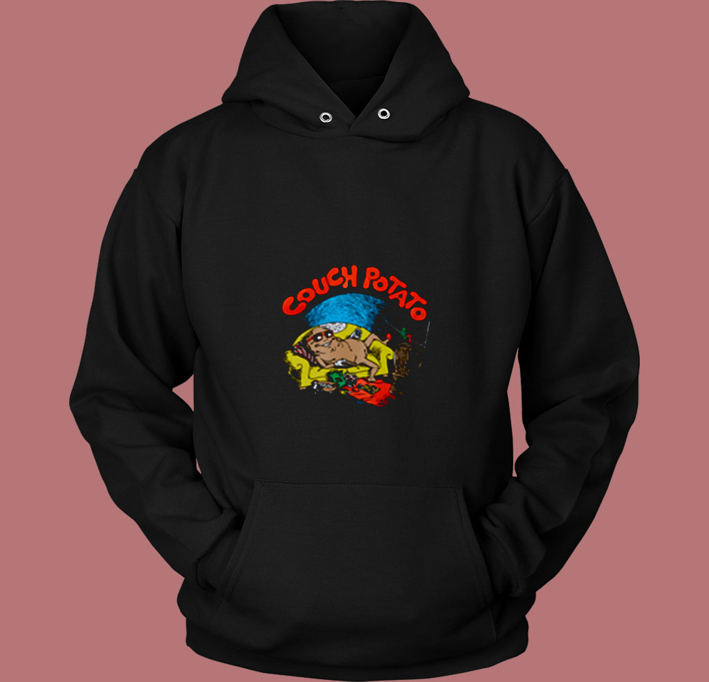 Nine One Seven Couch Potato 80s Hoodie Nine One Seven Couch Potato 80s Hoodie