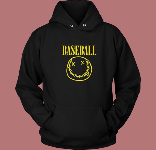 Nirvana Baseball Parody Hoodie Style Nirvana Baseball Parody Hoodie Style