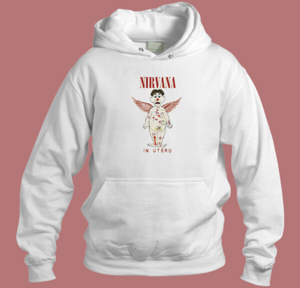 Nirvana In Utero Cartoon Hoodie Style