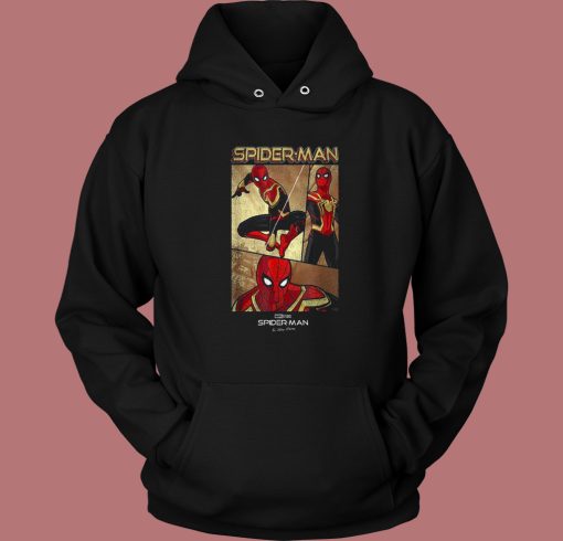 No Way Home Spider Man Panel Hoodie Style No Way Home Spider Man Panel Hoodie Style