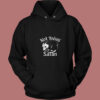 Not Today Satan Possum 80s Hoodie